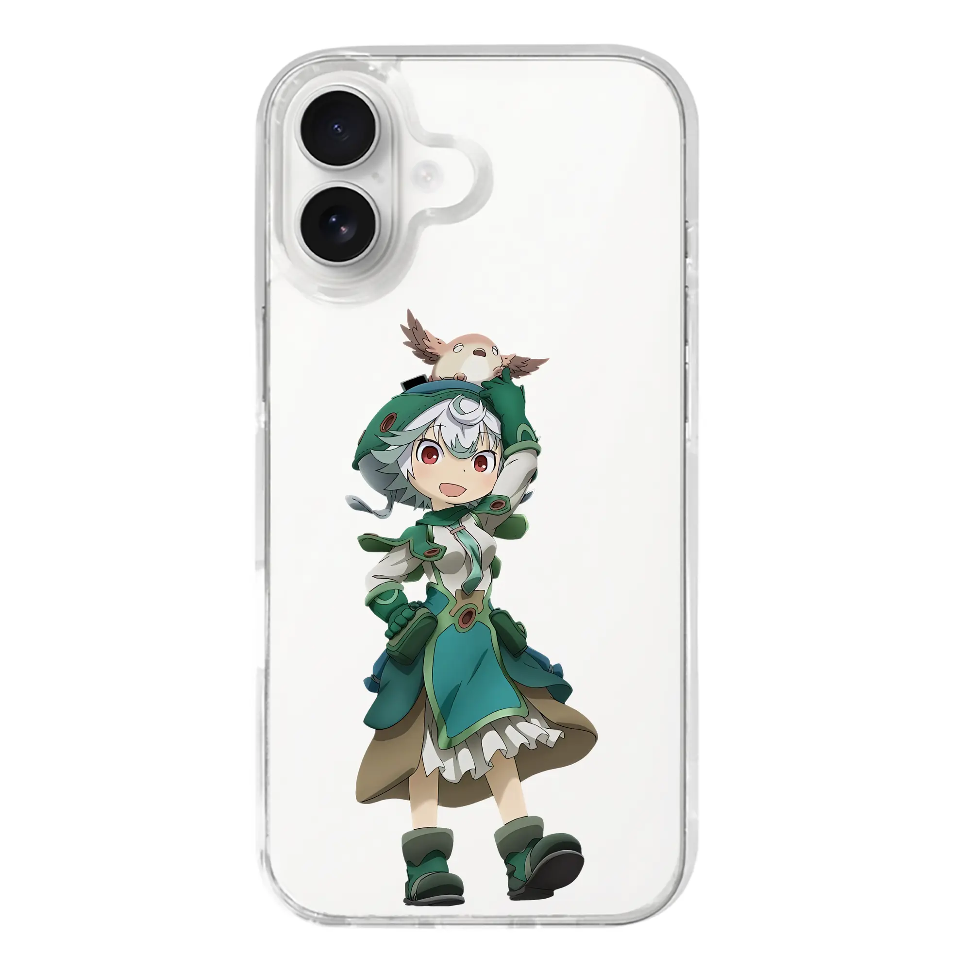 メイドインアビス グッズ,プルシュカ - iPhone 17シリーズ 透明スマホケース – 薄型・耐衝撃・精密フィット保護カバー